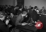 Image of Eugene Dennis testimony United States USA, 1950, second 21 stock footage video 65675049972