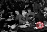 Image of Eugene Dennis testimony United States USA, 1950, second 25 stock footage video 65675049972