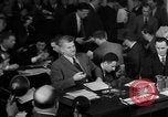 Image of Eugene Dennis testimony United States USA, 1950, second 26 stock footage video 65675049972