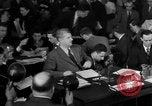 Image of Eugene Dennis testimony United States USA, 1950, second 27 stock footage video 65675049972