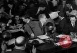 Image of Eugene Dennis testimony United States USA, 1950, second 28 stock footage video 65675049972