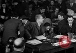 Image of Eugene Dennis testimony United States USA, 1950, second 32 stock footage video 65675049972