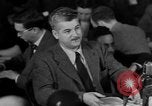 Image of Eugene Dennis testimony United States USA, 1950, second 45 stock footage video 65675049972