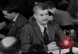 Image of Eugene Dennis testimony United States USA, 1950, second 48 stock footage video 65675049972