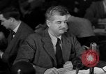 Image of Eugene Dennis testimony United States USA, 1950, second 61 stock footage video 65675049972