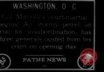 Image of General Billy Mitchell Washington DC USA, 1925, second 1 stock footage video 65675049975