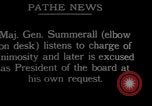 Image of General Billy Mitchell Washington DC USA, 1925, second 29 stock footage video 65675049975