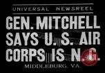 Image of General William D Mitchell speaks about air power Middleburg Virginia USA, 1936, second 5 stock footage video 65675049978