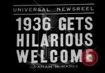 Immagine di Festa di Capodanno New York City USA, 1936, secondo 6 filmato di repertorio 65675049980