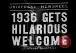 Immagine di Festa di Capodanno New York City USA, 1936, secondo 8 filmato di repertorio 65675049980