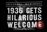 Immagine di Festa di Capodanno New York City USA, 1936, secondo 9 filmato di repertorio 65675049980