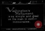 Image le Monument de Washington Washington DC USA, 1921, de la seconde 3 séquences d'archives historiques vidéo 65675049982