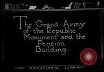 Image grand monument armée de la République Washington DC USA, 1921, de la seconde 4 séquences d'archives historiques vidéo 65675049985