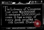 Image de l'American Library of Congress Washington DC USA, 1921, de la seconde 3 séquences d'archives historiques vidéo 65675049988