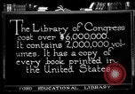 Image de l'American Library of Congress Washington DC USA, 1921, de la seconde 4 séquences d'archives historiques vidéo 65675049988