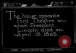 Image Ford Theater Washington DC USA, 1921, de la seconde 13 séquences d'archives historiques vidéo 65675049989