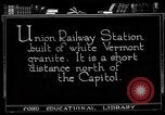 Image Union Station Ferroviaire Washington DC USA, 1921, de la seconde 3 séquences d'archives historiques vidéo 65675049990