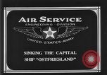 Standbild Ostfriesland sinken Virginia United States USA, 1921, aus Sekunde 14 historischem Filmmaterial Videoclip 65675049995