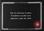 Immagine di L incrociatore Tedesco Francoforte Virginia United States USA, 1921, secondo 19 filmato di repertorio 65675049996
