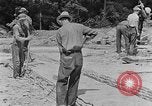 Image of hammering rock slabs Tennessee United States USA, 1940, second 3 stock footage video 65675050026