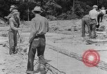 Image of hammering rock slabs Tennessee United States USA, 1940, second 4 stock footage video 65675050026