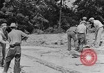 Image of hammering rock slabs Tennessee United States USA, 1940, second 8 stock footage video 65675050026