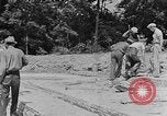 Image of hammering rock slabs Tennessee United States USA, 1940, second 9 stock footage video 65675050026