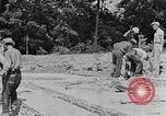 Image of hammering rock slabs Tennessee United States USA, 1940, second 10 stock footage video 65675050026