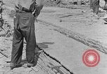 Image of hammering rock slabs Tennessee United States USA, 1940, second 13 stock footage video 65675050026