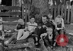 Image of man under a tree Kentucky United States USA, 1940, second 7 stock footage video 65675050028