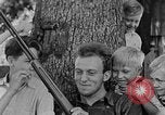 Image of man under a tree Kentucky United States USA, 1940, second 16 stock footage video 65675050028