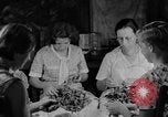 Image of women in kitchen Kentucky United States USA, 1940, second 4 stock footage video 65675050030