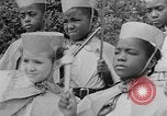 Standbild Grundschule afroamerikanischen Studenten Calhoun Alabama USA, 1940, aus Sekunde 53 historischem Filmmaterial Videoclip 65675050058