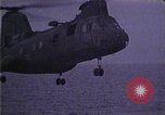 Image of CH-47 helicopter Beirut Lebanon, 1983, second 23 stock footage video 65675050069