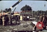 Image of bulldozers and cranes Beirut Lebanon, 1983, second 13 stock footage video 65675050075