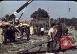 Image of bulldozers and cranes Beirut Lebanon, 1983, second 14 stock footage video 65675050075