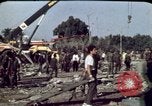 Image of bulldozers and cranes Beirut Lebanon, 1983, second 15 stock footage video 65675050075