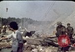Image of bulldozers and cranes Beirut Lebanon, 1983, second 23 stock footage video 65675050075