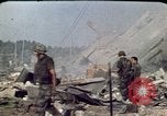 Image of bulldozers and cranes Beirut Lebanon, 1983, second 25 stock footage video 65675050075