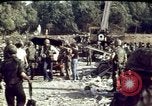 Image of bulldozers and cranes Beirut Lebanon, 1983, second 26 stock footage video 65675050075