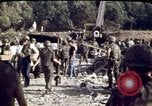 Image of bulldozers and cranes Beirut Lebanon, 1983, second 29 stock footage video 65675050075