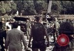 Image of bulldozers and cranes Beirut Lebanon, 1983, second 32 stock footage video 65675050075