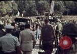 Image of bulldozers and cranes Beirut Lebanon, 1983, second 33 stock footage video 65675050075