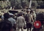 Image of bulldozers and cranes Beirut Lebanon, 1983, second 34 stock footage video 65675050075