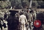 Image of bulldozers and cranes Beirut Lebanon, 1983, second 35 stock footage video 65675050075