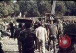Image of bulldozers and cranes Beirut Lebanon, 1983, second 36 stock footage video 65675050075