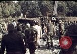 Image of bulldozers and cranes Beirut Lebanon, 1983, second 39 stock footage video 65675050075
