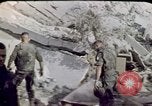 Image of bulldozers and cranes Beirut Lebanon, 1983, second 45 stock footage video 65675050075