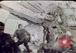 Image of bulldozers and cranes Beirut Lebanon, 1983, second 46 stock footage video 65675050075