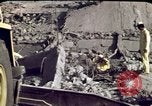 Image of bulldozers and cranes Beirut Lebanon, 1983, second 52 stock footage video 65675050075